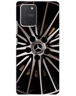 Чехол для Samsung Galaxy S10 Lite с картинкой «Диск Mercedes»