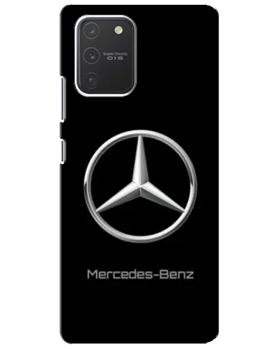 Чехол для Samsung Galaxy S10 Lite с картинкой «Mercedes Silver Logo»
