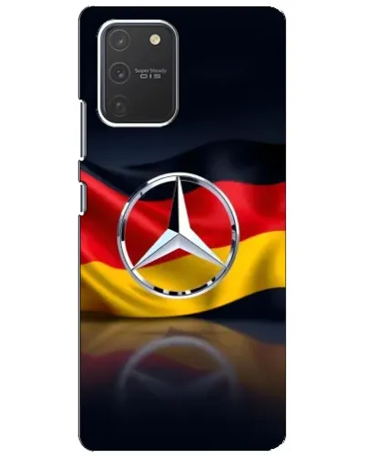 Чехол для Samsung Galaxy S10 Lite с картинкой «Mercedes — флаг Германии»