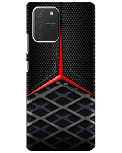Чехол для Samsung Galaxy S10 Lite с картинкой «Mercedes Carbon Grid»