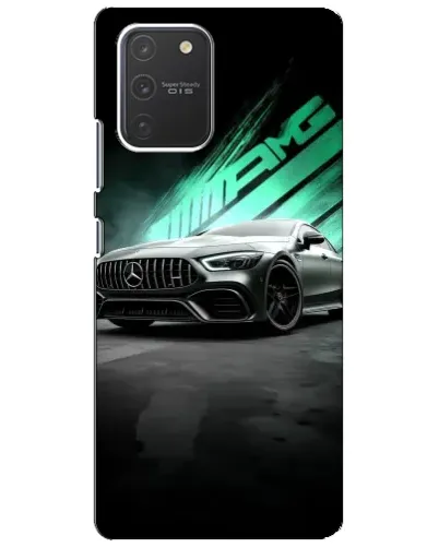 Чехол для Samsung Galaxy S10 Lite с картинкой «Темный Mercedes AMG»
