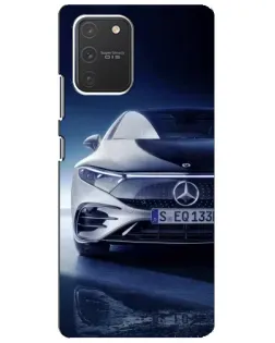 Чехол для Samsung Galaxy S10 Lite с картинкой «Mercedes EQ — будущее»