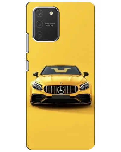Чехол для Samsung Galaxy S10 Lite с картинкой «Желтый Mercedes GT»