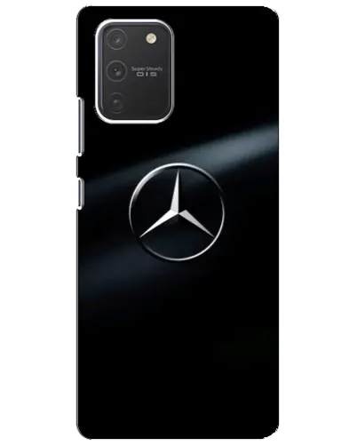 Чехол для Samsung Galaxy S10 Lite с картинкой «Mercedes на металле» Чехол для Samsung Galaxy S10 Lite с картинкой «Mercedes на металле»