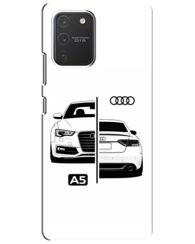 Чехол для Samsung Galaxy S10 Lite с картинкой «Audi — контрастный дизайн» Чехол для Samsung Galaxy S10 Lite с картинкой «Audi — контрастный дизайн»