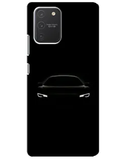 Чехол для Samsung Galaxy S10 Lite с картинкой «Взгляд Audi в темноте» Чехол для Samsung Galaxy S10 Lite с картинкой «Взгляд Audi в темноте»