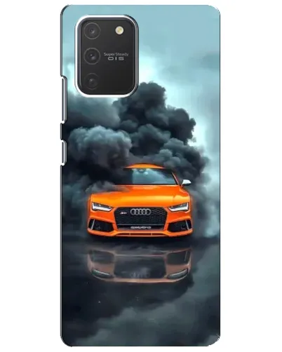 Чехол для Samsung Galaxy S10 Lite с картинкой «Audi в облаках дыма» Чехол для Samsung Galaxy S10 Lite с картинкой «Audi в облаках дыма»