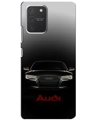 Чехол для Samsung Galaxy S10 Lite с картинкой «Audi — градиентный контур» Чехол для Samsung Galaxy S10 Lite с картинкой «Audi — градиентный контур»