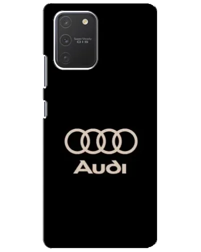 Чехол для Samsung Galaxy S10 Lite с картинкой «Audi — золотой логотип» Чехол для Samsung Galaxy S10 Lite с картинкой «Audi — золотой логотип»
