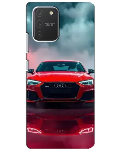 Чехол для Samsung Galaxy S10 Lite с картинкой «Audi RS — красный стиль» Чехол для Samsung Galaxy S10 Lite с картинкой «Audi RS — красный стиль»