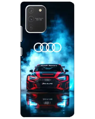 Чехол для Samsung Galaxy S10 Lite с картинкой «Audi Sport — неон» Чехол для Samsung Galaxy S10 Lite с картинкой «Audi Sport — неон»