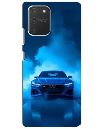 Чехол для Samsung Galaxy S10 Lite с картинкой «Audi — голубая энергия» Чехол для Samsung Galaxy S10 Lite с картинкой «Audi — голубая энергия»