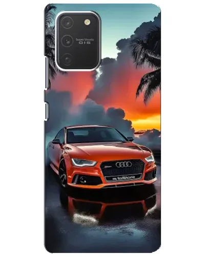 Чехол для Samsung Galaxy S10 Lite с картинкой «Audi — закат» Чехол для Samsung Galaxy S10 Lite с картинкой «Audi — закат»