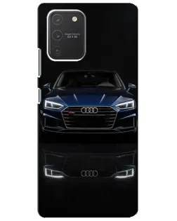 Чехол для Samsung Galaxy S10 Lite с картинкой «Audi — ночное отражение» Чехол для Samsung Galaxy S10 Lite с картинкой «Audi — ночное отражение»