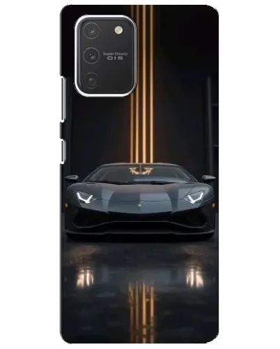 Чехол для Samsung Galaxy S10 Lite с картинкой «Lamborghini золотые линии» Чехол для Samsung Galaxy S10 Lite с картинкой «Lamborghini золотые линии»