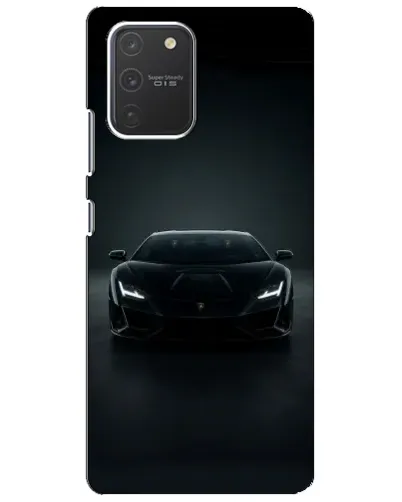 Чехол для Samsung Galaxy S10 Lite с картинкой «Черный Lamborghini Aventador» Чехол для Samsung Galaxy S10 Lite с картинкой «Черный Lamborghini Aventador»