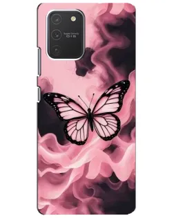 Чехол для Samsung Galaxy S10 Lite с картинкой «Бабочка в дыму» Чехол для Samsung Galaxy S10 Lite с картинкой «Бабочка в дыму»