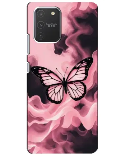 Чехол для Samsung Galaxy S10 Lite с картинкой «Бабочка в дыму»