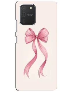 Чехол для Samsung Galaxy S10 Lite с картинкой «Розовый бант» Чехол для Samsung Galaxy S10 Lite с картинкой «Розовый бант»