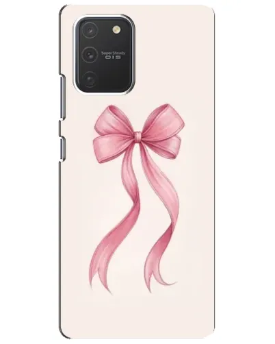 Чехол для Samsung Galaxy S10 Lite с картинкой «Розовый бант»