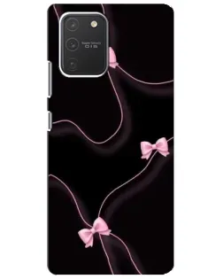 Чехол для Samsung Galaxy S10 Lite с картинкой «Розовые ленты»