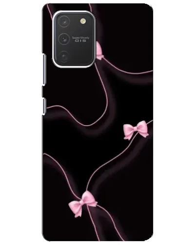 Чехол для Samsung Galaxy S10 Lite с картинкой «Розовые ленты»