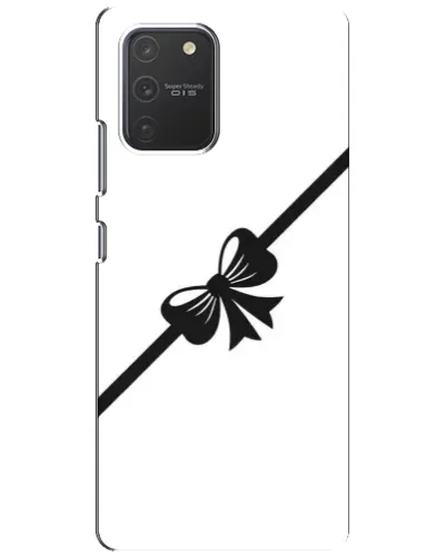 Чехол для Samsung Galaxy S10 Lite с картинкой «Диагональный бант»