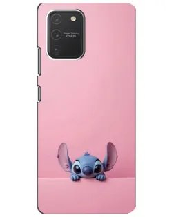 Чехол для Samsung Galaxy S10 Lite с картинкой «Stitch выглядывает» Чехол для Samsung Galaxy S10 Lite с картинкой «Stitch выглядывает»