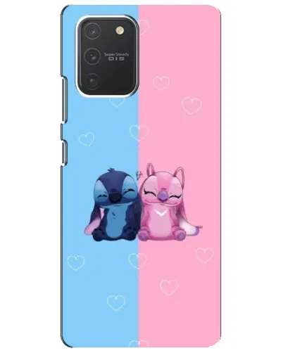 Чехол для Samsung Galaxy S10 Lite с картинкой «Stitch и Angel Love» Чехол для Samsung Galaxy S10 Lite с картинкой «Stitch и Angel Love»