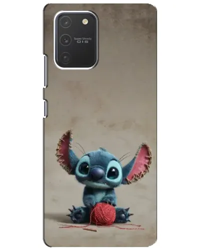 Чехол для Samsung Galaxy S10 Lite с картинкой «Стич на коричневом фоне» Чехол для Samsung Galaxy S10 Lite с картинкой «Стич на коричневом фоне»