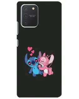 Чехол для Samsung Galaxy S10 Lite с картинкой «Анжел целует Стича» Чехол для Samsung Galaxy S10 Lite с картинкой «Анжел целует Стича»