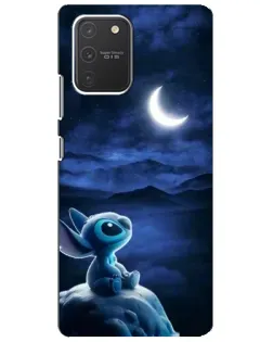 Чехол для Samsung Galaxy S10 Lite с картинкой «Лунная ночь Стича» Чехол для Samsung Galaxy S10 Lite с картинкой «Лунная ночь Стича»