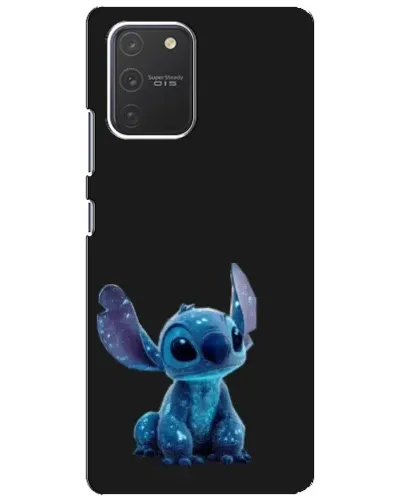 Чехол для Samsung Galaxy S10 Lite с картинкой «Стич на черном» Чехол для Samsung Galaxy S10 Lite с картинкой «Стич на черном»