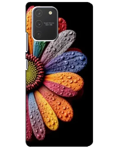Чехол для Samsung Galaxy S10 Lite с картинкой «Радужный цветок» Чехол для Samsung Galaxy S10 Lite с картинкой «Радужный цветок»