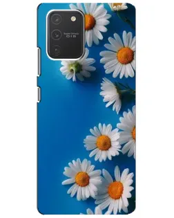 Чехол для Samsung Galaxy S10 Lite с картинкой «Белоснежные маргаритки»