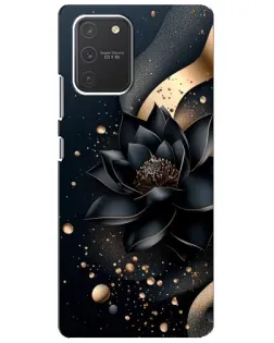 Чехол для Samsung Galaxy S10 Lite с картинкой «Черный лотос»