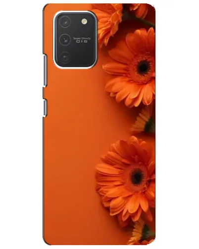 Чехол для Samsung Galaxy S10 Lite с картинкой «Оранжевые герберы» Чехол для Samsung Galaxy S10 Lite с картинкой «Оранжевые герберы»