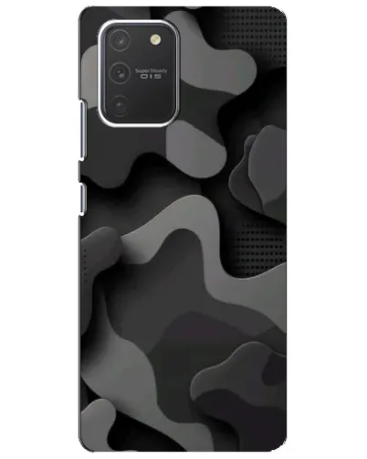 Чехол для Samsung Galaxy S10 Lite с картинкой «Темный абстрактный камуфляж» Чехол для Samsung Galaxy S10 Lite с картинкой «Темный абстрактный камуфляж»