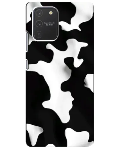 Чехол для Samsung Galaxy S10 Lite с картинкой «Черно-белое пятно» Чехол для Samsung Galaxy S10 Lite с картинкой «Черно-белое пятно»