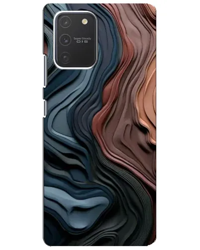 Чехол для Samsung Galaxy S10 Lite с картинкой «Цветные волны каньона» Чехол для Samsung Galaxy S10 Lite с картинкой «Цветные волны каньона»