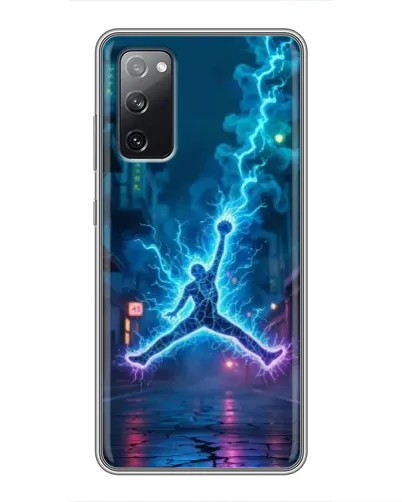 Чехол для Samsung Galaxy S20 FE с картинкой «Jordan Gold Jumpman»