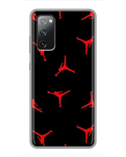 Чехол для Samsung Galaxy S20 FE с картинкой «Jordan Red Pattern»