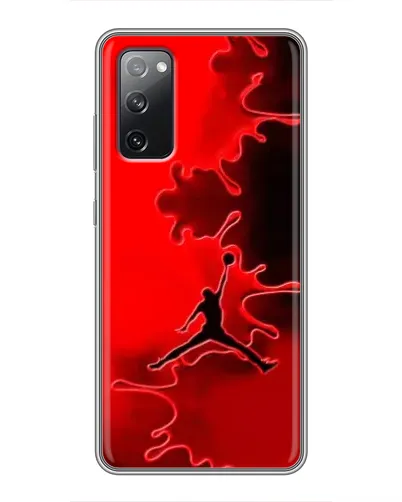 Чехол для Samsung Galaxy S20 FE с картинкой «Jordan Red Smoke»