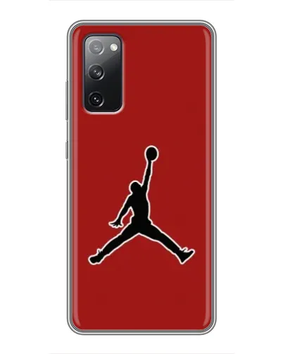 Чехол для Samsung Galaxy S20 FE с картинкой «Jordan Red Back»