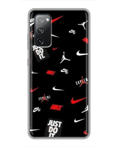 Чехол для Samsung Galaxy S20 FE с картинкой «Nike Mix Pattern»