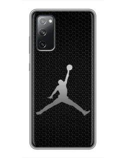 Чехол для Samsung Galaxy S20 FE с картинкой «Jordan Dark Carbon»