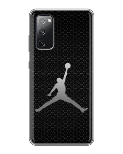 Чехол для Samsung Galaxy S20 FE с картинкой «Jordan Dark Carbon»