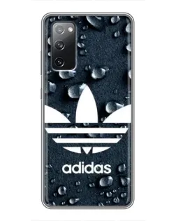 Чехол для Samsung Galaxy S20 FE с картинкой «Adidas Trefoil Blue»