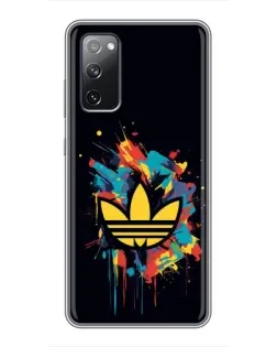 Чехол для Samsung Galaxy S20 FE с картинкой «Adidas Splash»