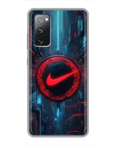 Чехол для Samsung Galaxy S20 FE с картинкой «Техногенный стиль Nike»